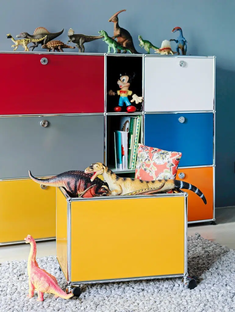 móveis modulares coloridos