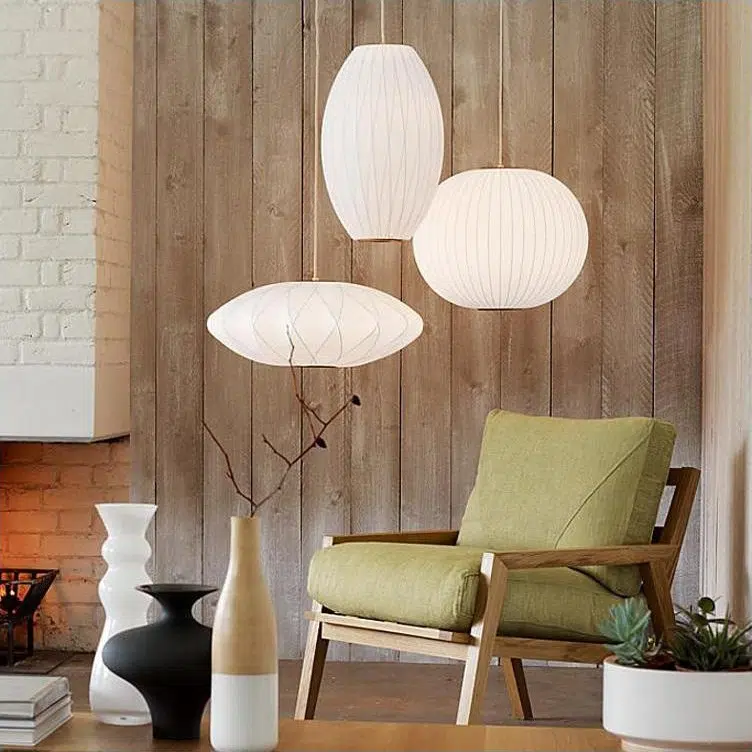 luminárias decorativas Nelson Saucer Bubble Pendant