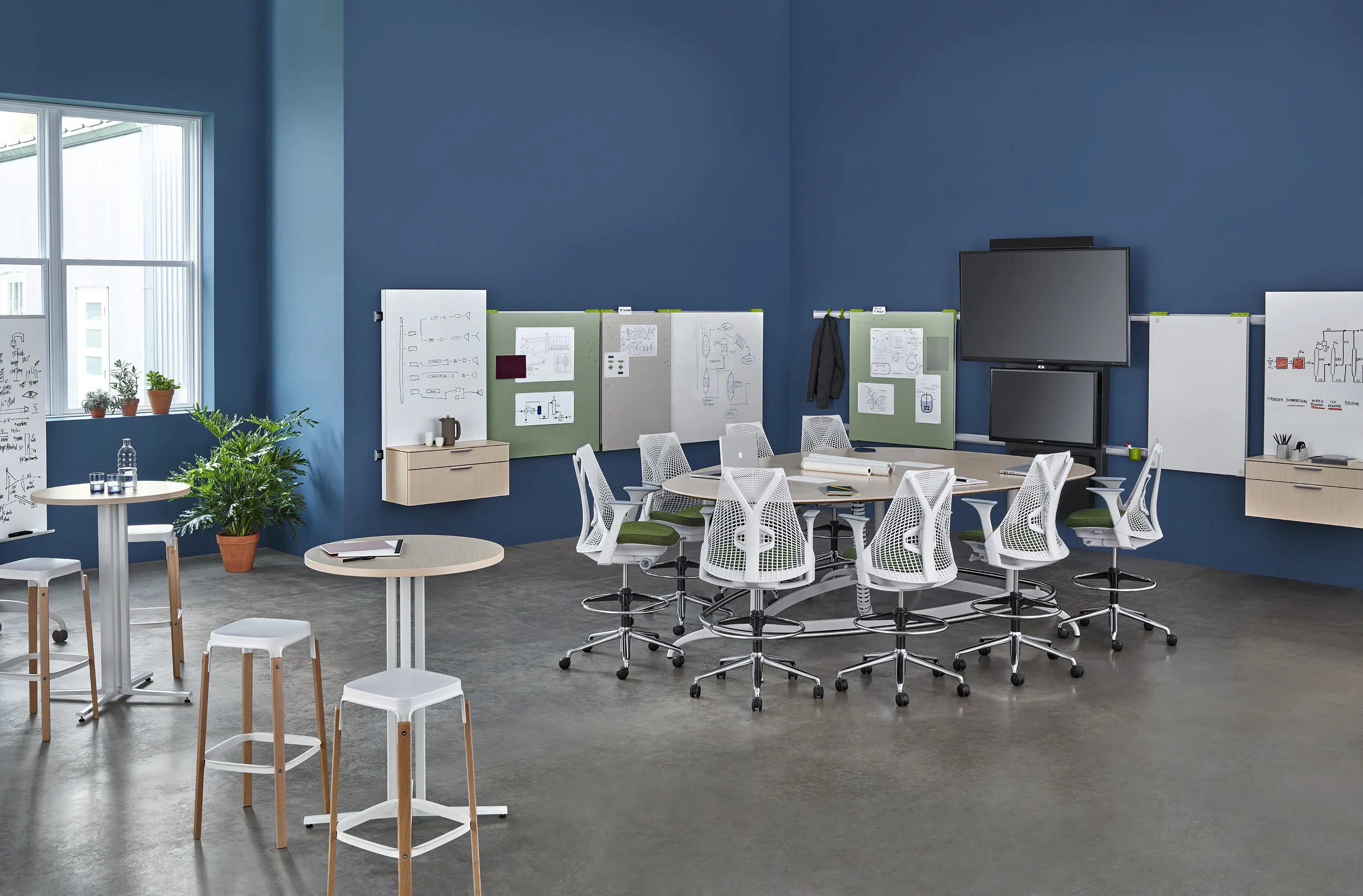 ambiente corporativo com Exclave