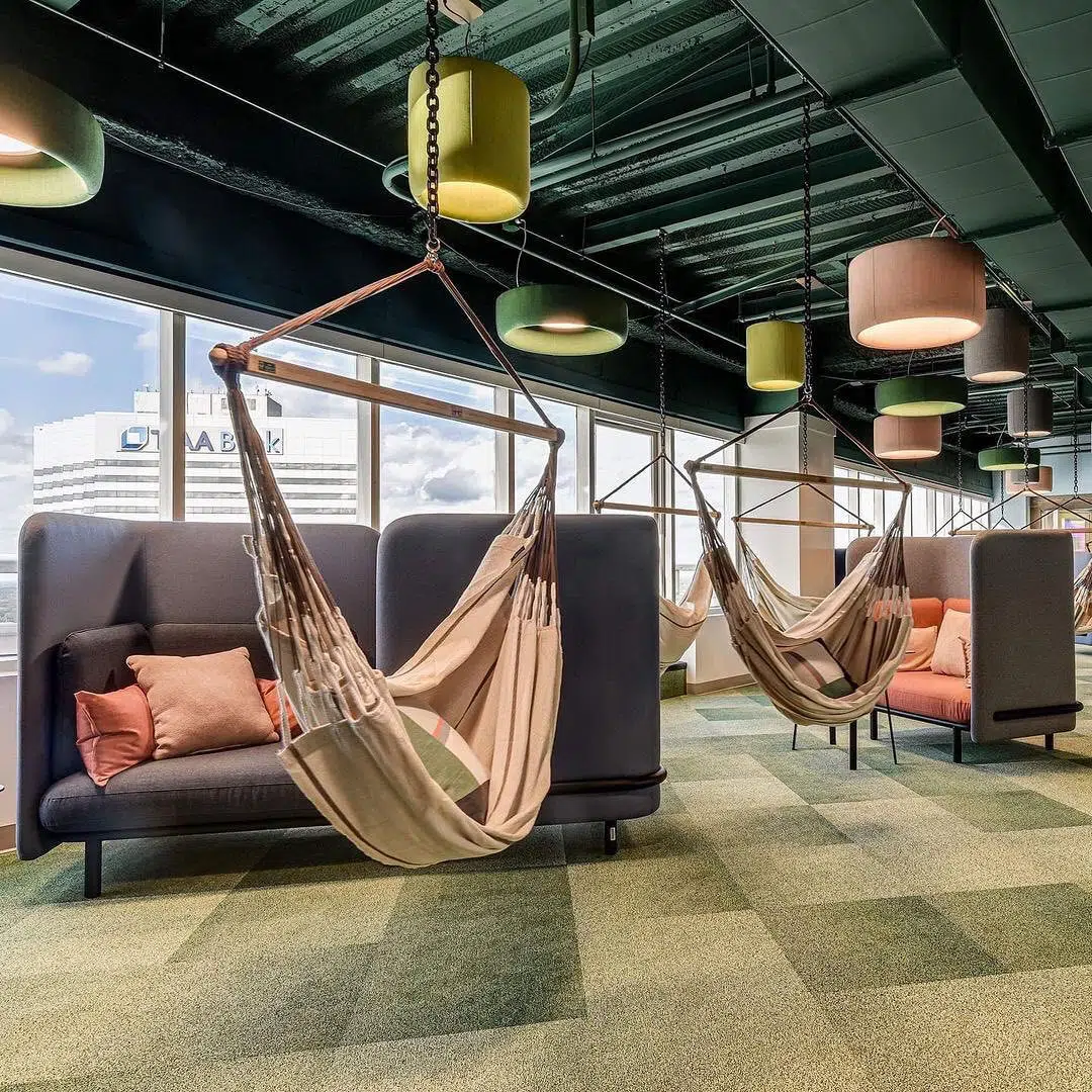 arquitetura e decoração no espaço corporativo