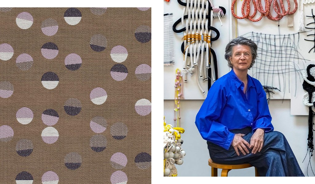 Hella Jongerius e otecido Confetti para a Maharam