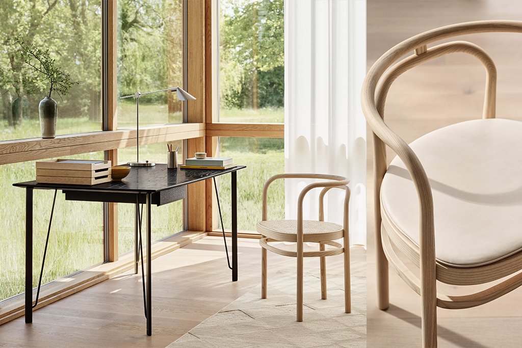 Cadeira PK15 de Poul Kjærholm para a marca Fritz Hansen