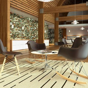 Cadeira Eames Molded Plastic
