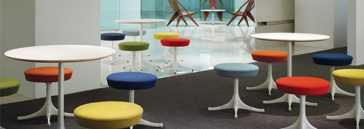 Banqueta Nelson Pedestal Banqueta Nelson Pedestal