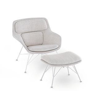 Striad Lounge Chair e Ottoman