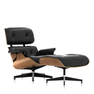Eames Lounge e Ottoman - Original Black