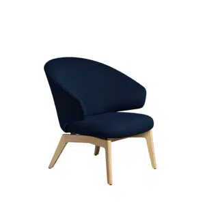 Let Hallingdal Royal Blue Lacquered Oak