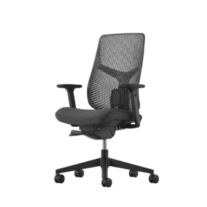 Cadeira Verus Triflex Dark Carbon, tensão autoajustável e limitador