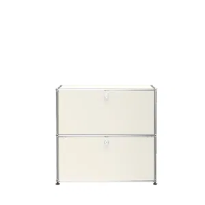 Aparador USM Haller com 2 portas basculantes - Branco