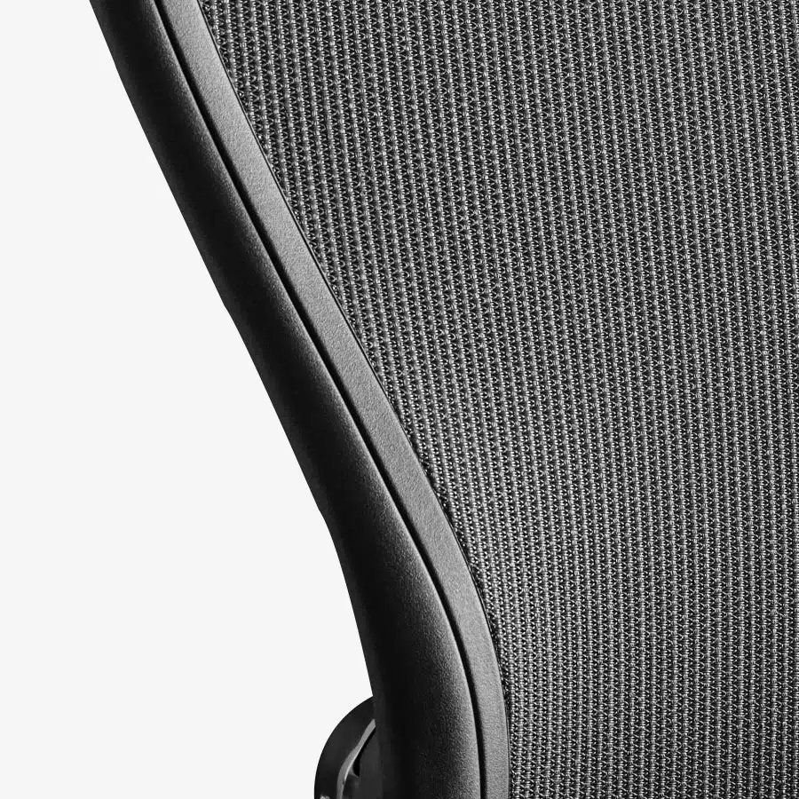 Detalhe da tela 8Z Pellicle na cor Onyx.