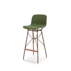 Troy Stool, Plywood, Green