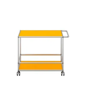 Carrinho de chá USM Haller - Golden Yellow