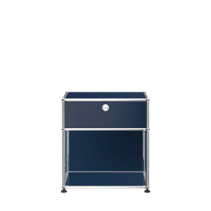 Mesa de cabeceira USM Haller - Steel Blue