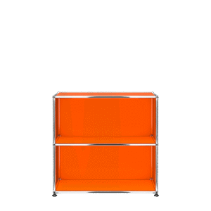 Aparador USM Haller com 2 nichos - Pure Orange