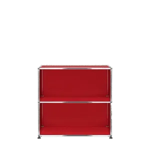 Aparador USM Haller com 2 nichos - Ruby Red